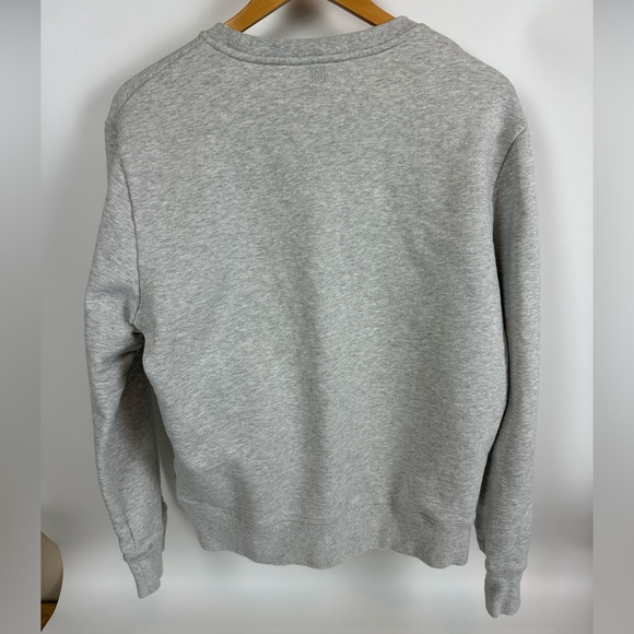 AMI PARIS “From Paris with Love” Women’s XL Heather Grey Crewneck - Picture 9 of 13